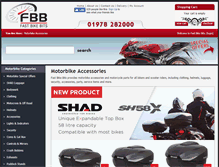 Tablet Screenshot of fastbikebits.com